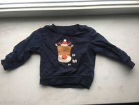 Bluza z reniferem, Sinsay, rozm 74