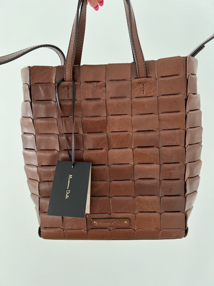 Сумка Massimo Dutti натуральная кожа