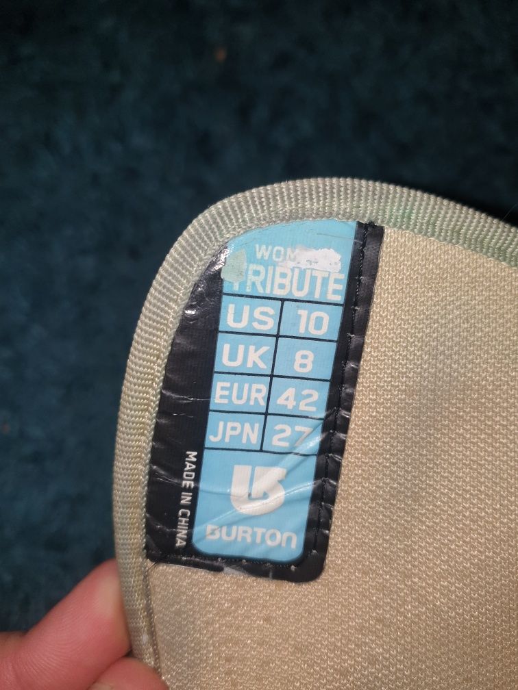 Burton Tribute 42 size (боти)