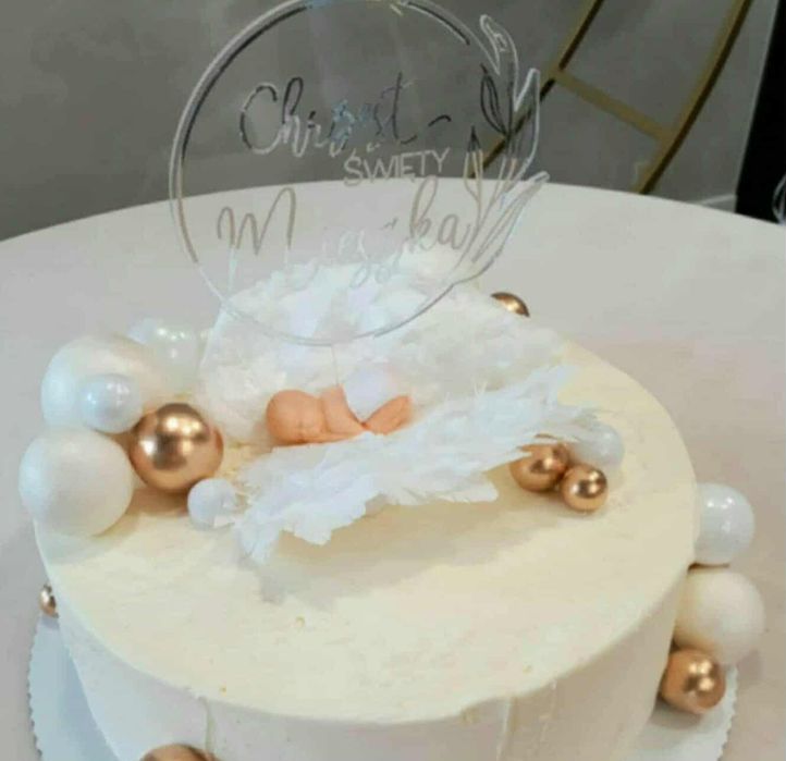 Topper na tort MIESZKO bdb Handmade