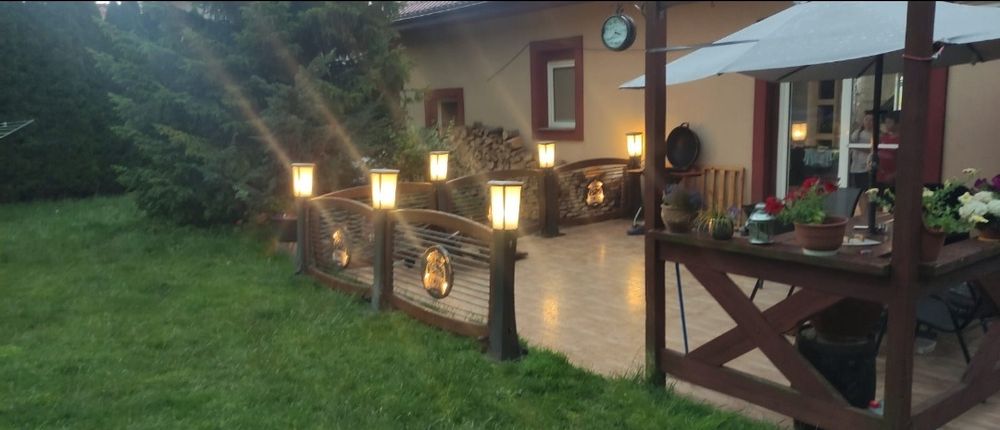 Lampy żywiec ogrodowe wysokie