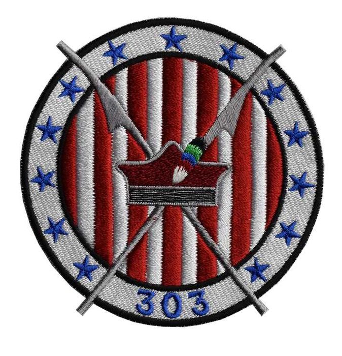 Dywizjon 303 naszywka rzep