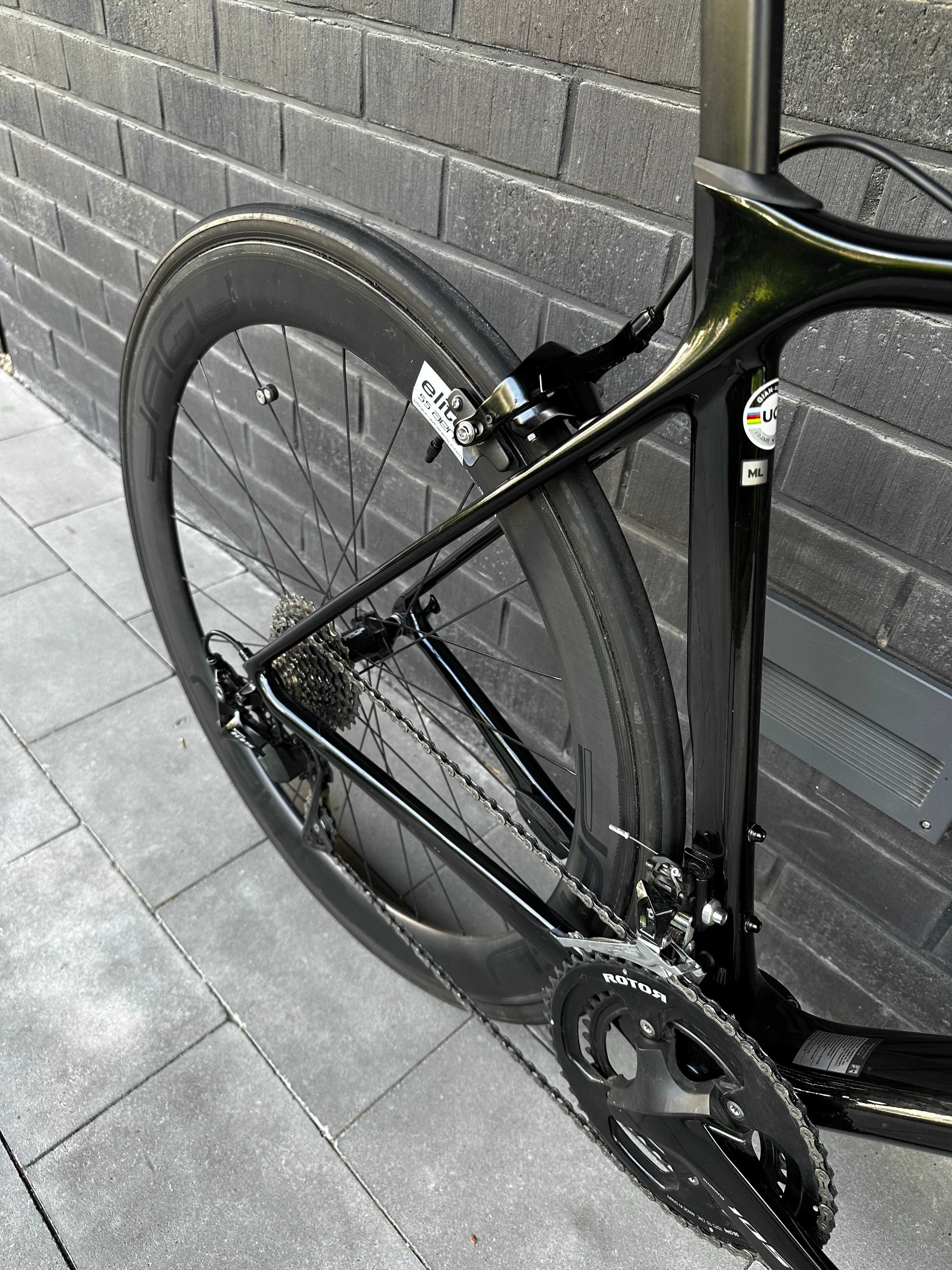 GIANT TCR Advanced 2 2021 M/L koła carbon JAGU Elite 55 mały przebieg