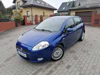 Fiat Punto z Niemiec OPŁACONY serwis KLIMA 1.4 ben BEZ KOROZJI bogate wyposażenie