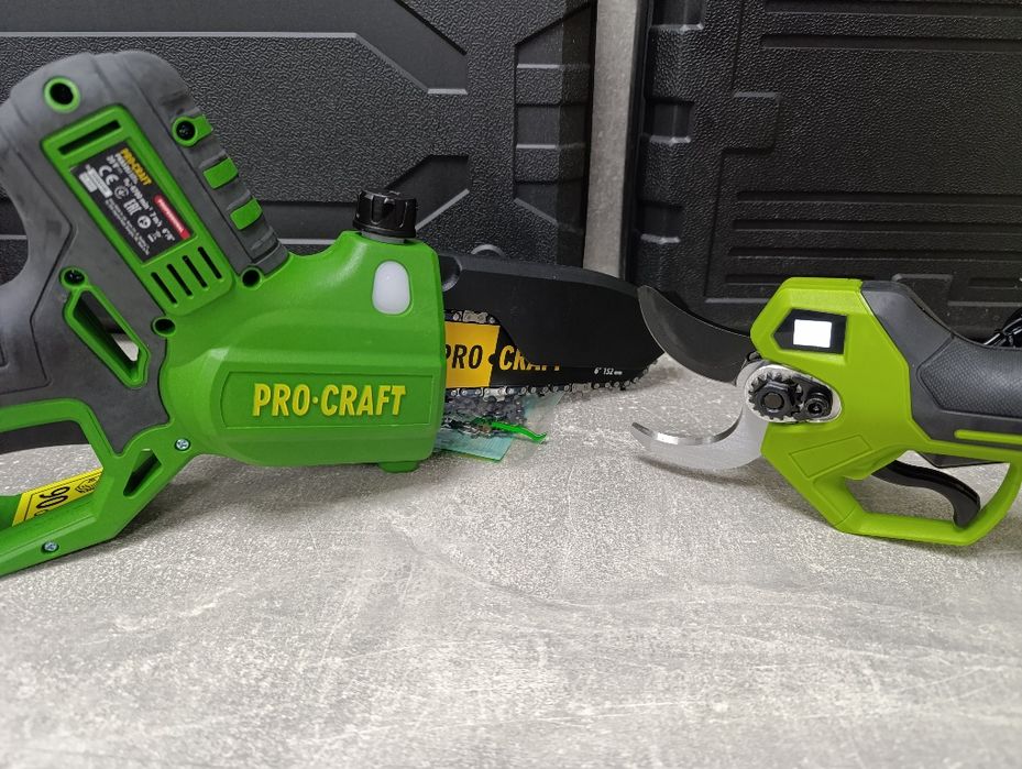 Акумуляторна пила Procraft PKA32Li+секатор Procraft ES32L- АКЦІЯ!