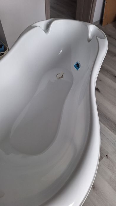 Wanienka dla dziecka + korek + stojak gratis mata