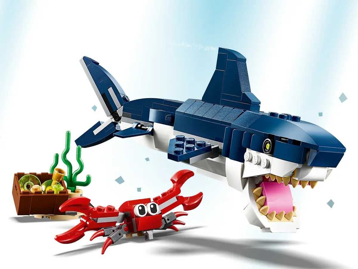 LEGO Creator 3 w 1 31088 Morskie stworzenia + GRATISY warte ponad 20zł