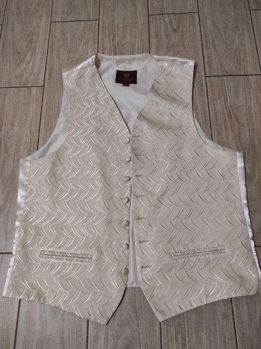 Чоловіча атласна жилетка Scott & Taylor весільна Р. 50-52