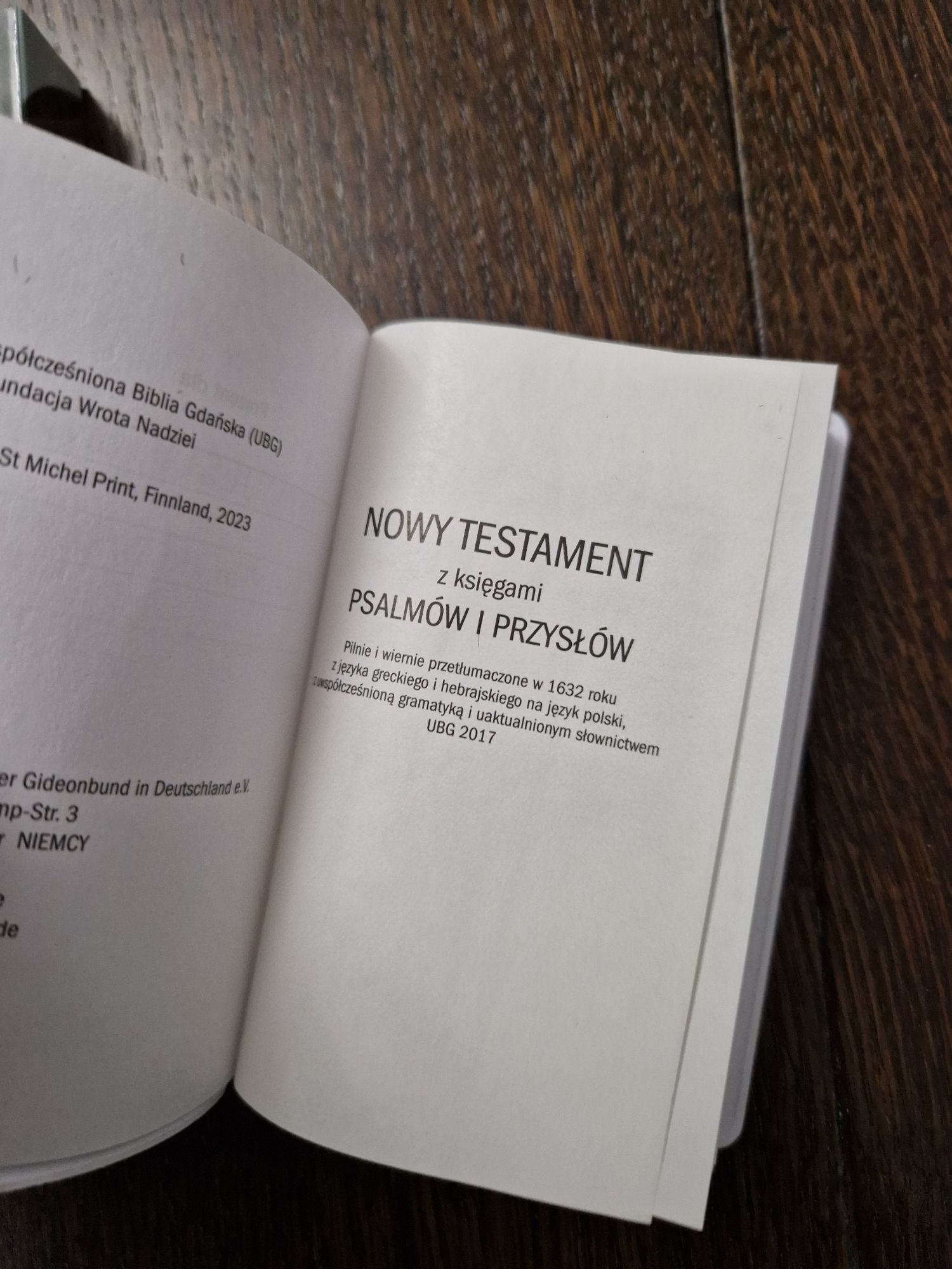 NOWA Biblia Motocyklisty + Nowy Testament