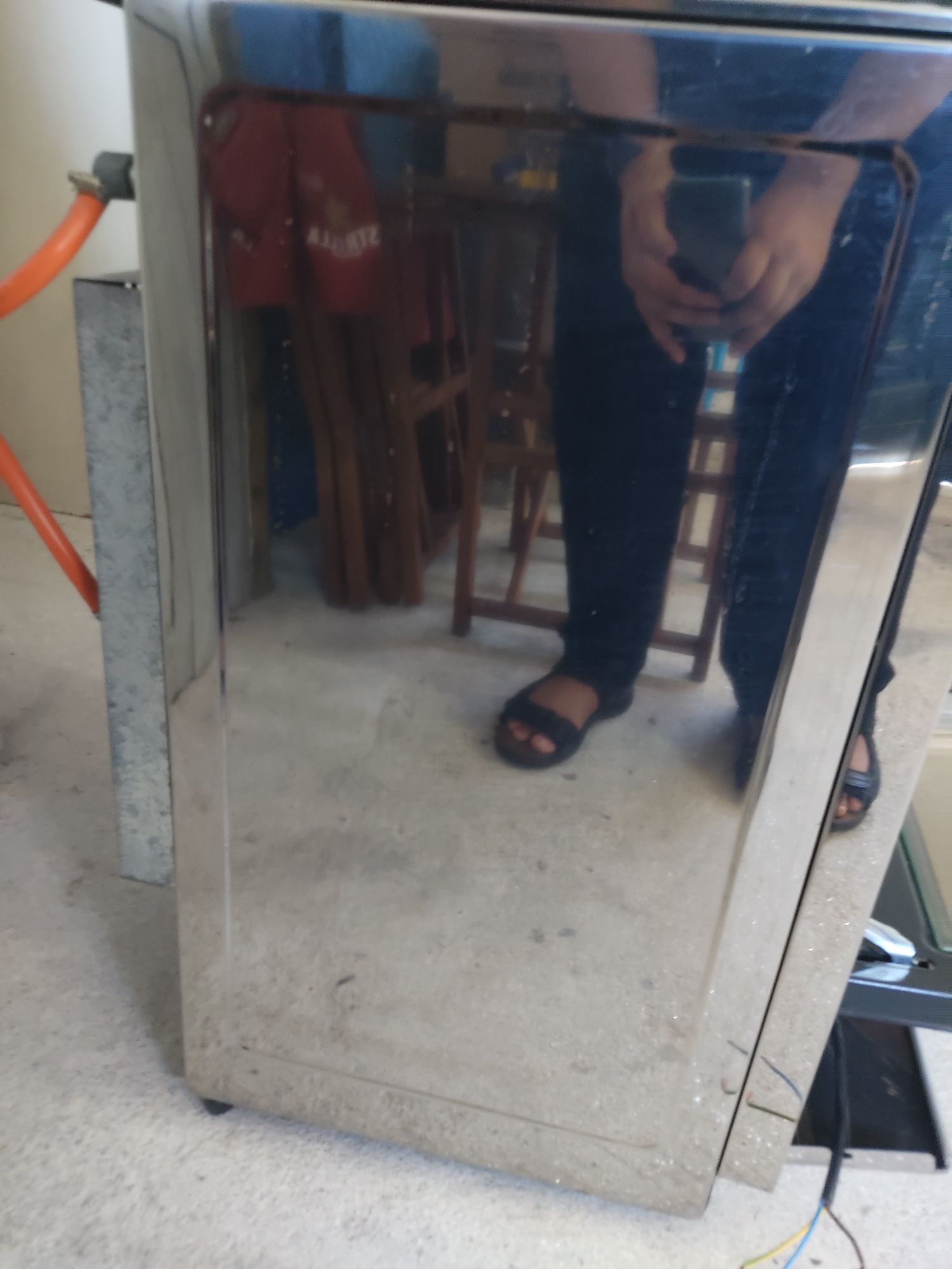 Fogão a gas e elétrico