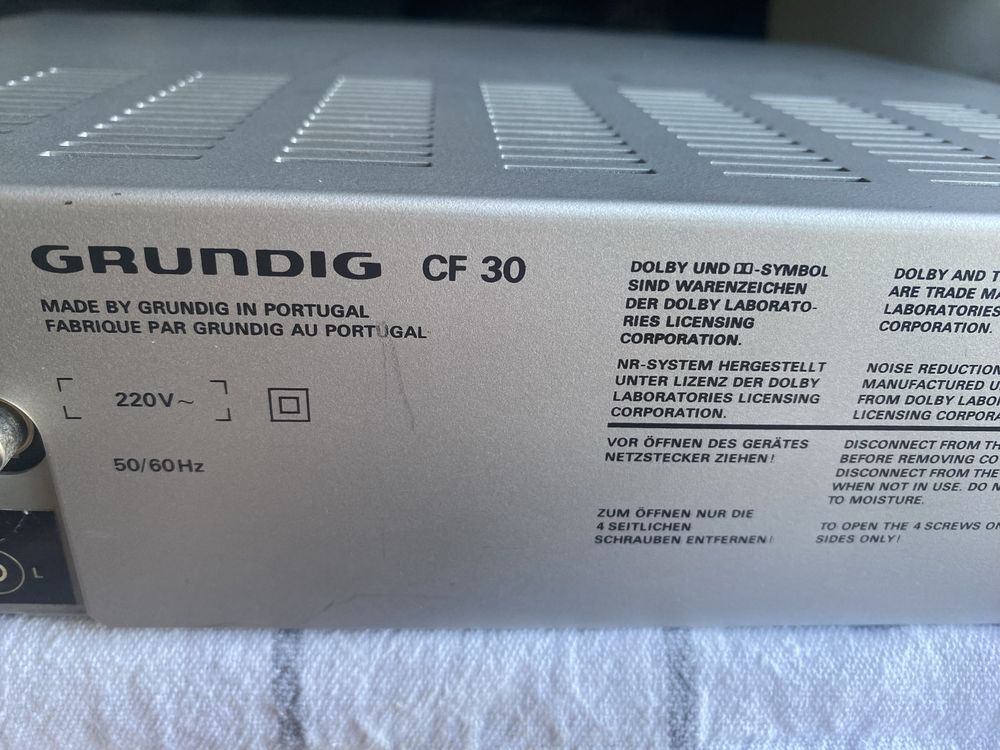 Magnetofon HighFidelity CF30 Grundig