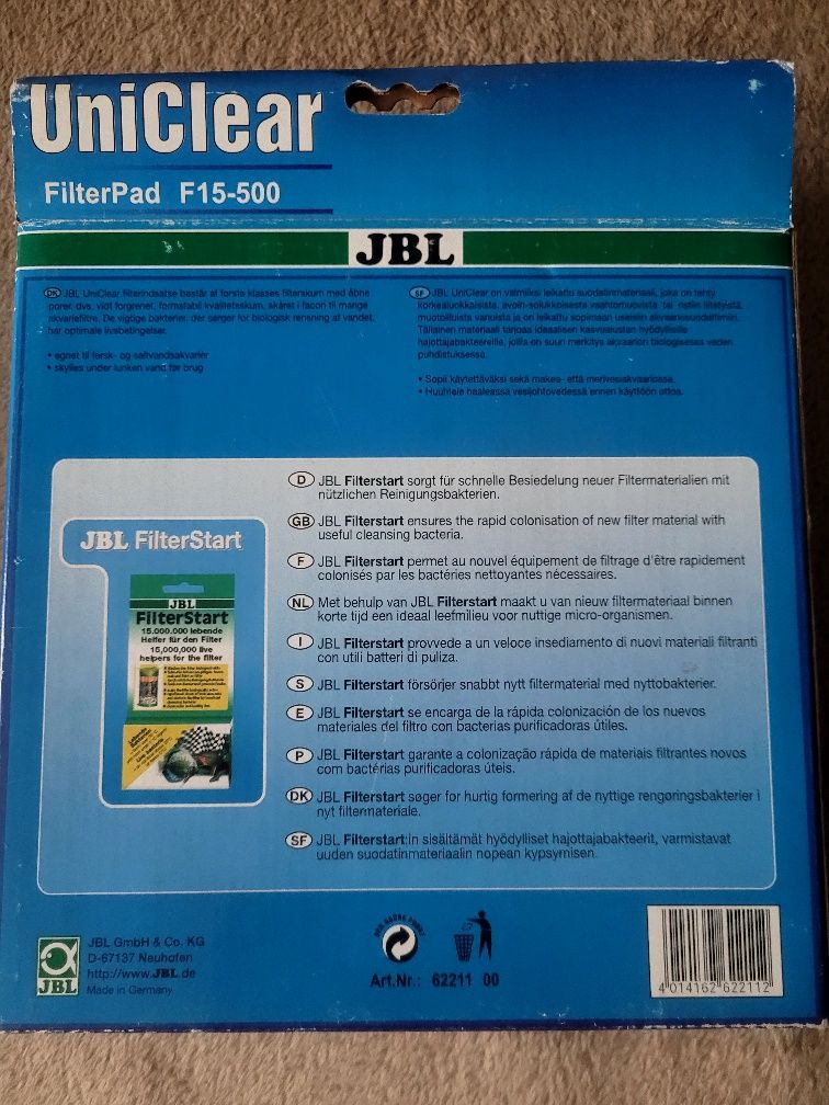 Jbl F15-500 gąbka filtracyjna