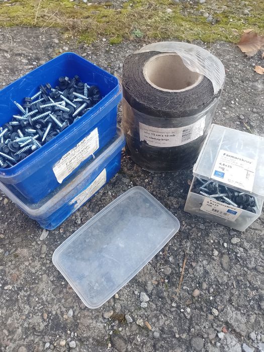 Taśma dekarska wkręty dekarskie