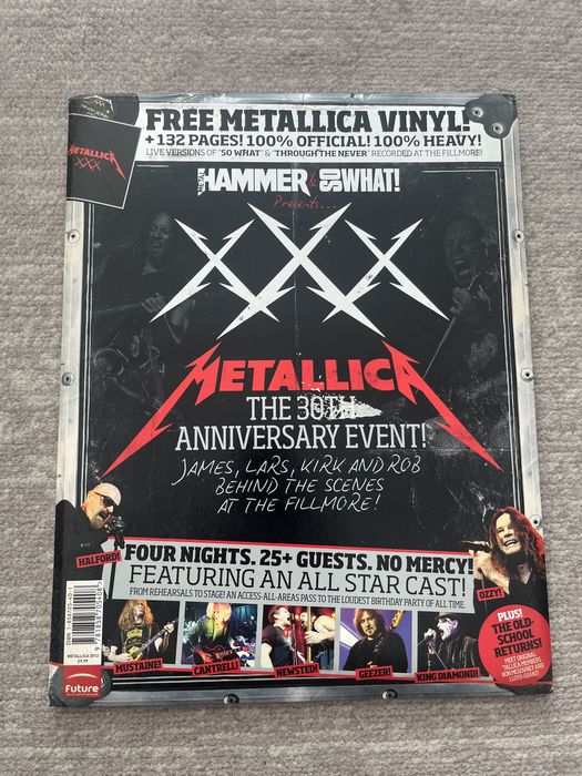 Metallica - So What X Metal Hammer com vinil de 7” exclusivo