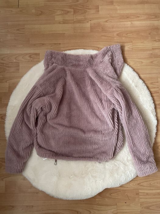 Nowa ciepła różowa kurtka polarowa FB Sister (XS)