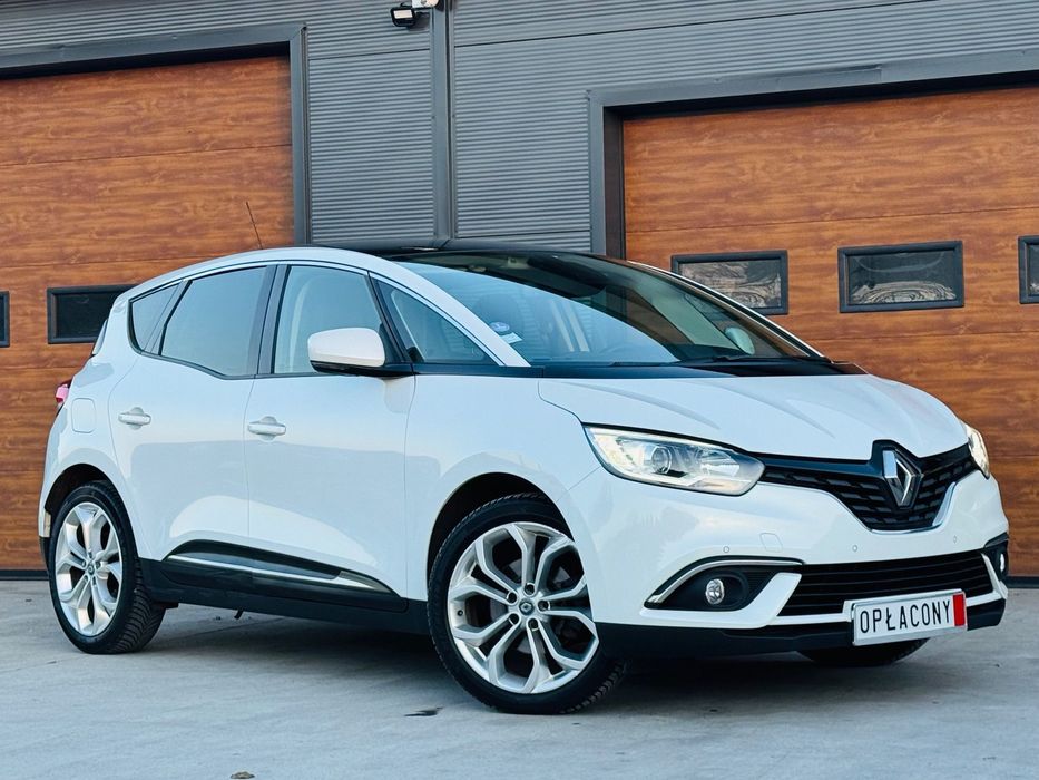 Renault Scenic 1.2TCE 115KM Ledy Panorama Navi Czujniki Parkowania Oryginaln Przebieg