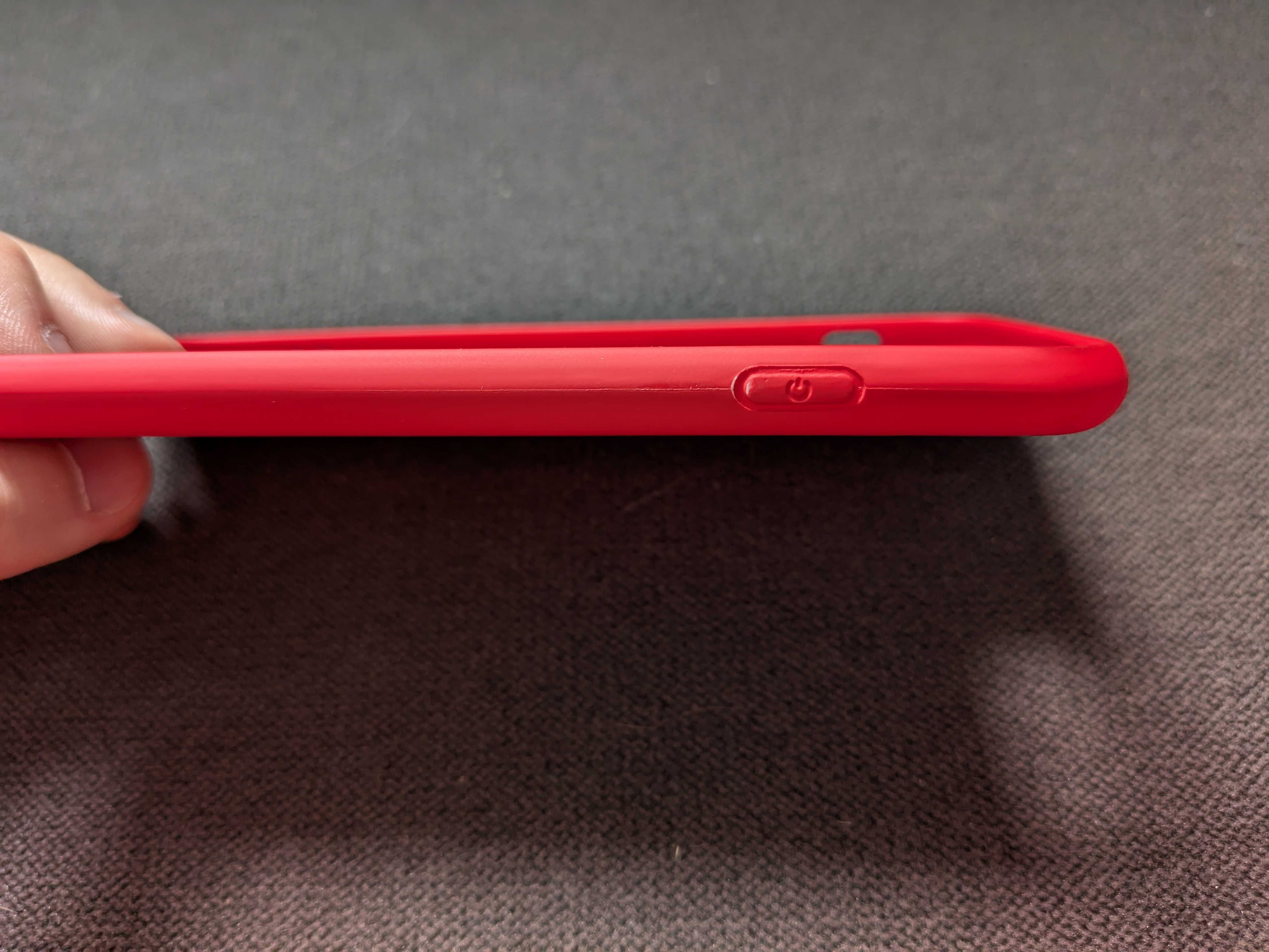 Czerwone plecki do Iphone SE