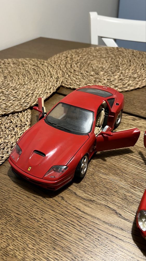 Ferrari , Porsche , Lamborgini  modele metalowe kolecja
