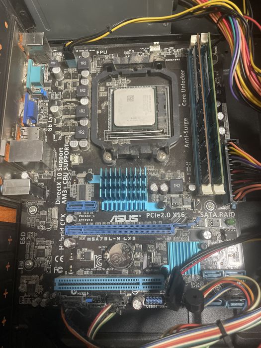 Athlon ddr3 8gb m5a78l lx3