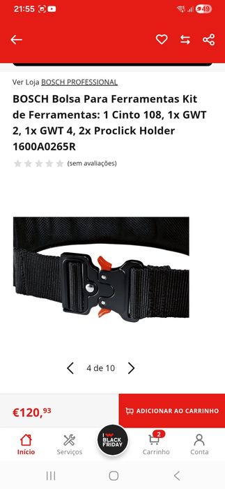 Vendo cinta oara farramenta