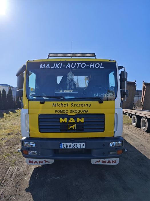 Man Tgl pomoc drogowa Autolaweta