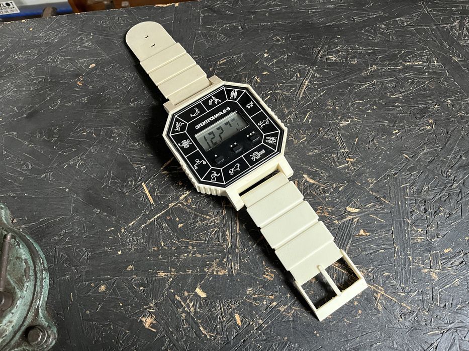Zegar scienny/stojacy Elektronika 8-5 ZODIAK CCCP retro vintage prl