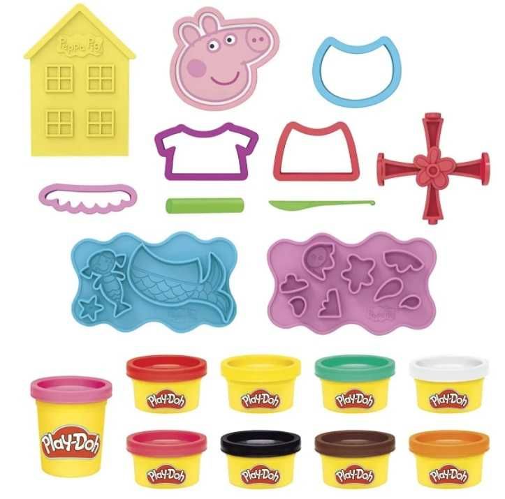 Ciastolina Playdoh Świnka Peppa Pig Zestaw do sylizacji Błotnista Pepa