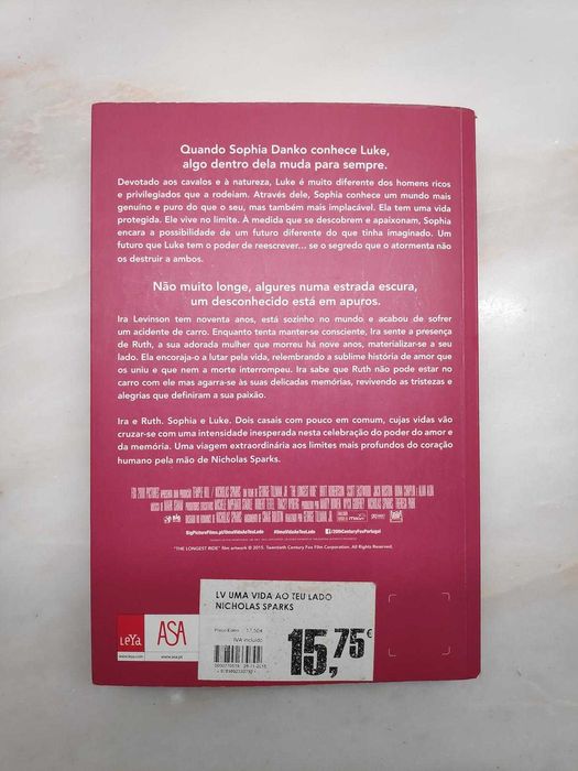 Nicholas Sparks - Uma vida ao teu lado