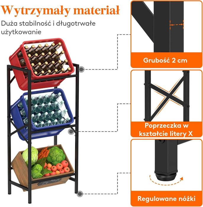 Nowa półka na napoje/ spiżarka / regał/ szafka/stojak/ uchwyt/ A2201!