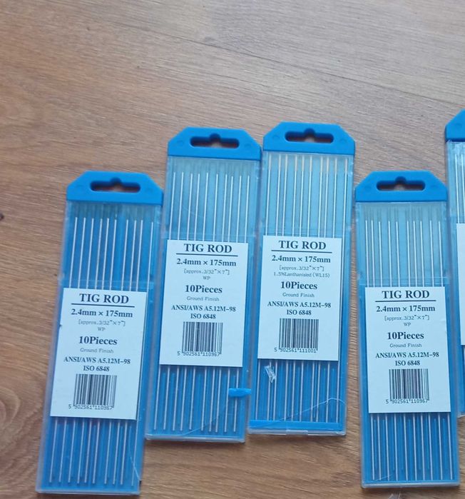 Elektrody Tig 2,4 niebieskie