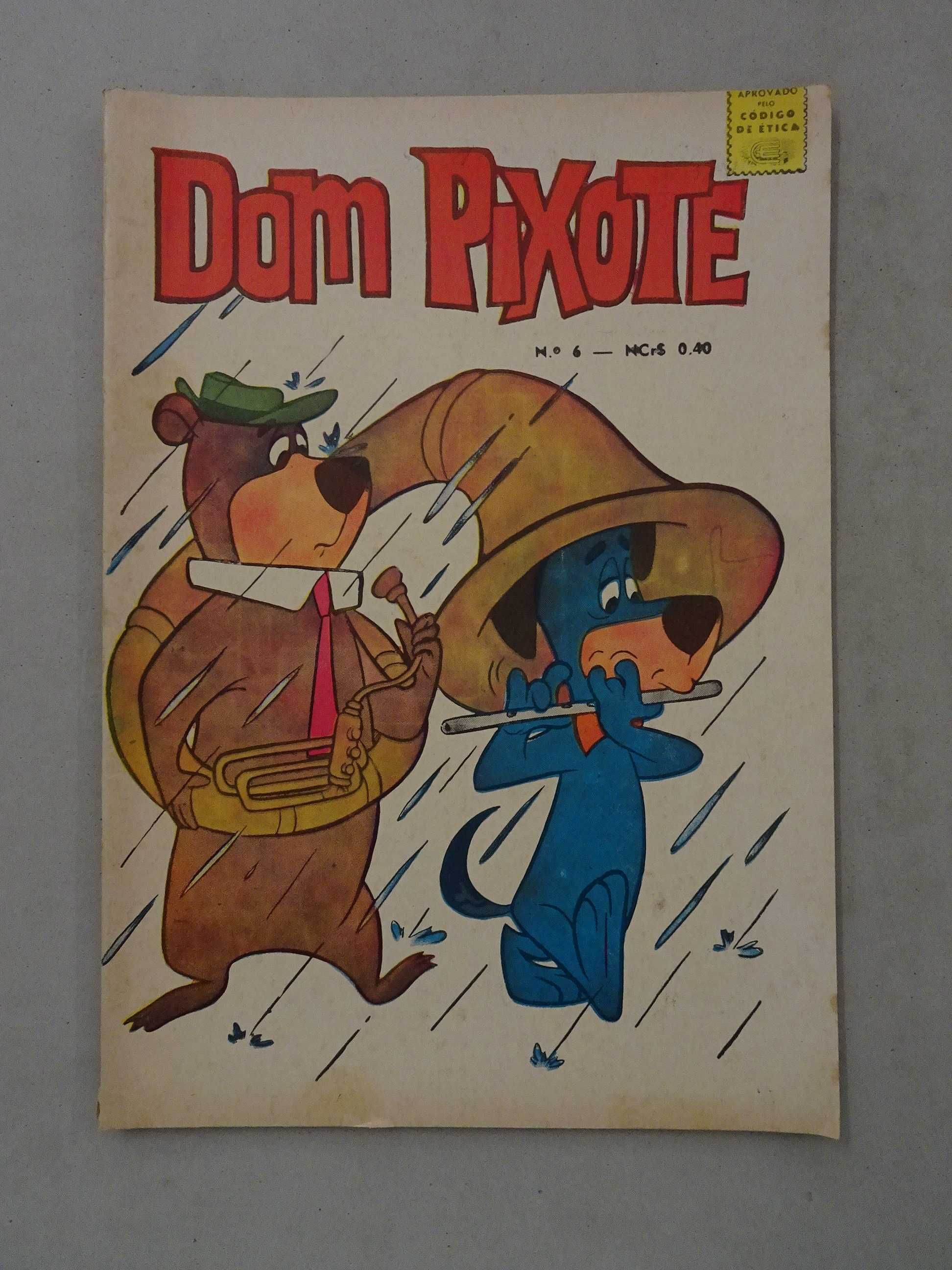 Livro Aprovado pelo código de ética Dom Pixote nº 6