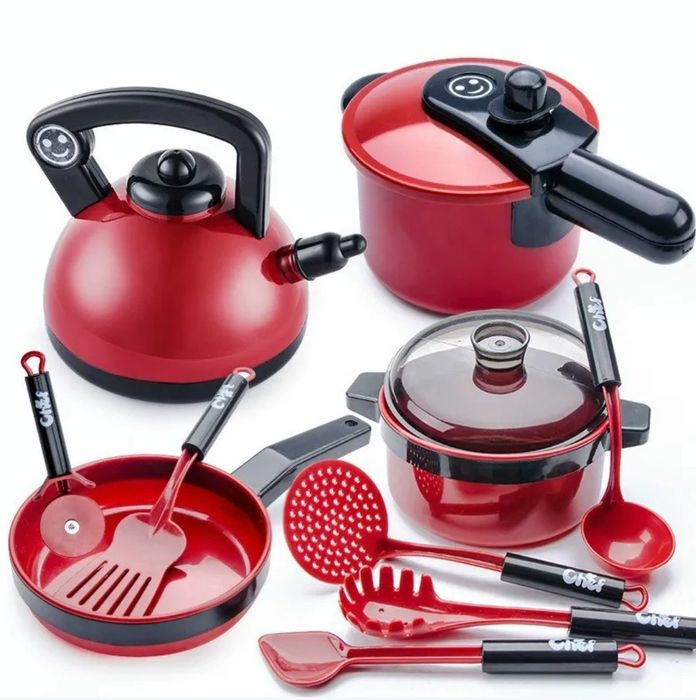 Nowy komplet zestaw zabawek kuchennych