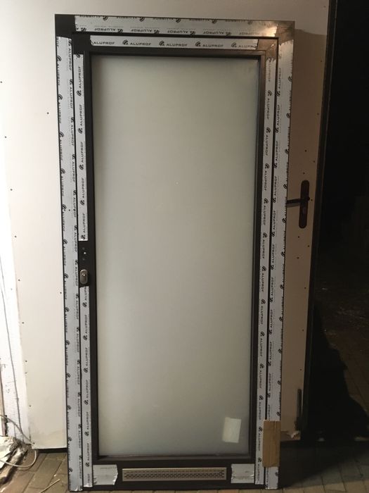 Drzwi aluminiowe 100x210 NOWE