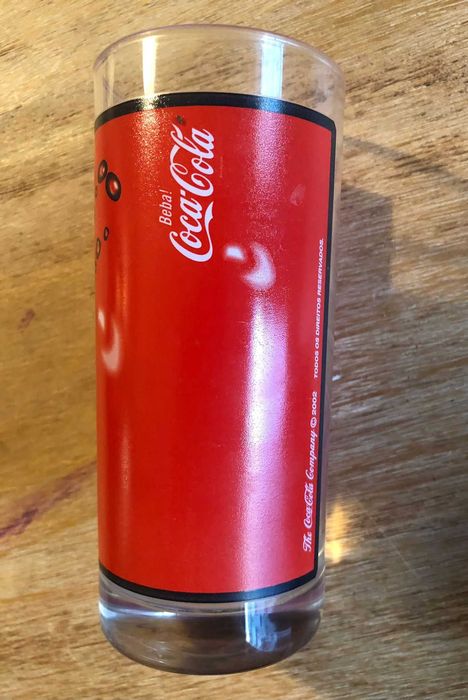 Copo Vintage Coca Cola edição limitada 2002