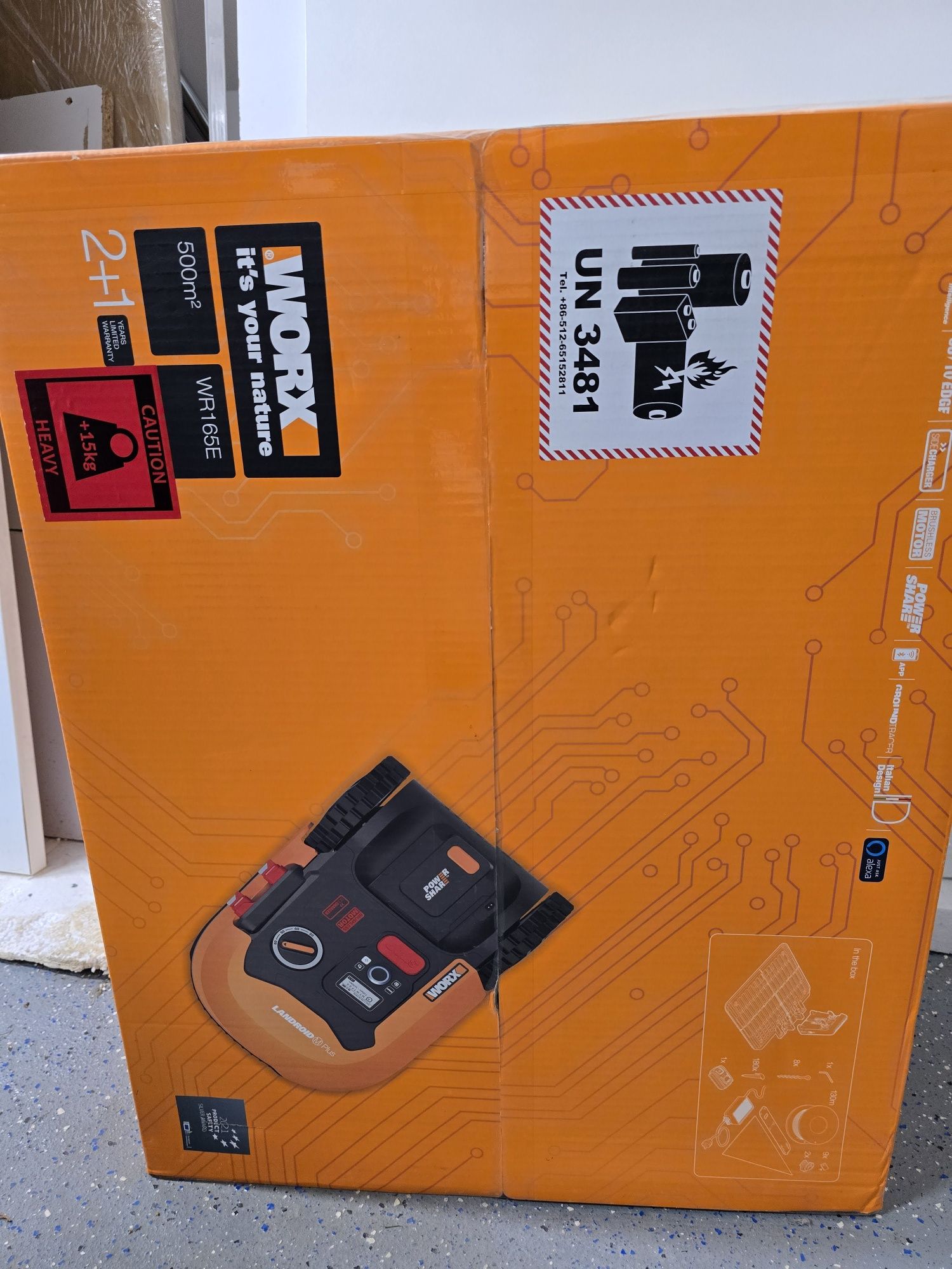 WORX Landroid M500 Plus WR165E Robot Koszący do 500 m²