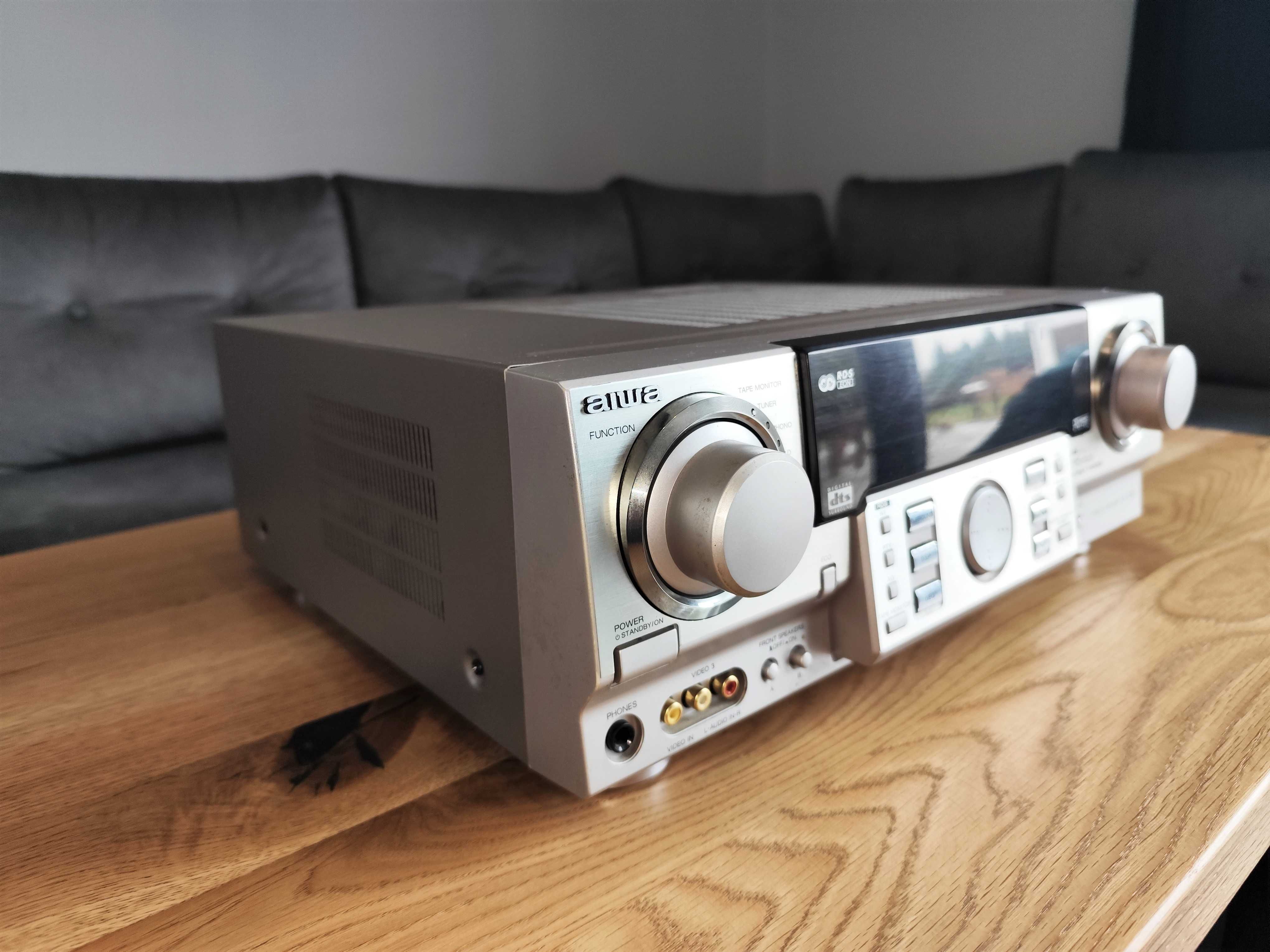 AiWA AV-D97 Amplituner kina domowego 5.1 wysoka moc dolby digital dts