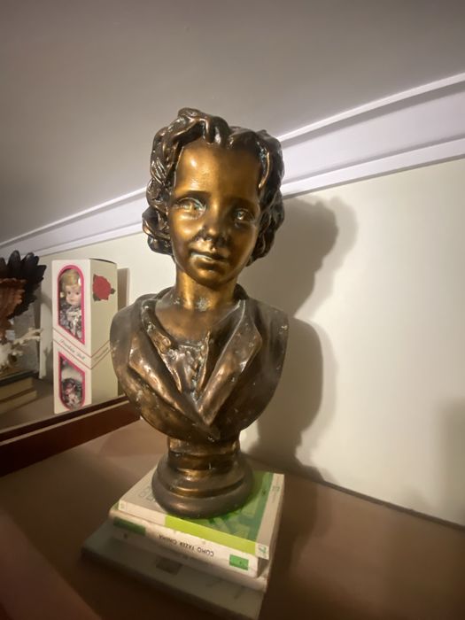 Busto mulher decorativo