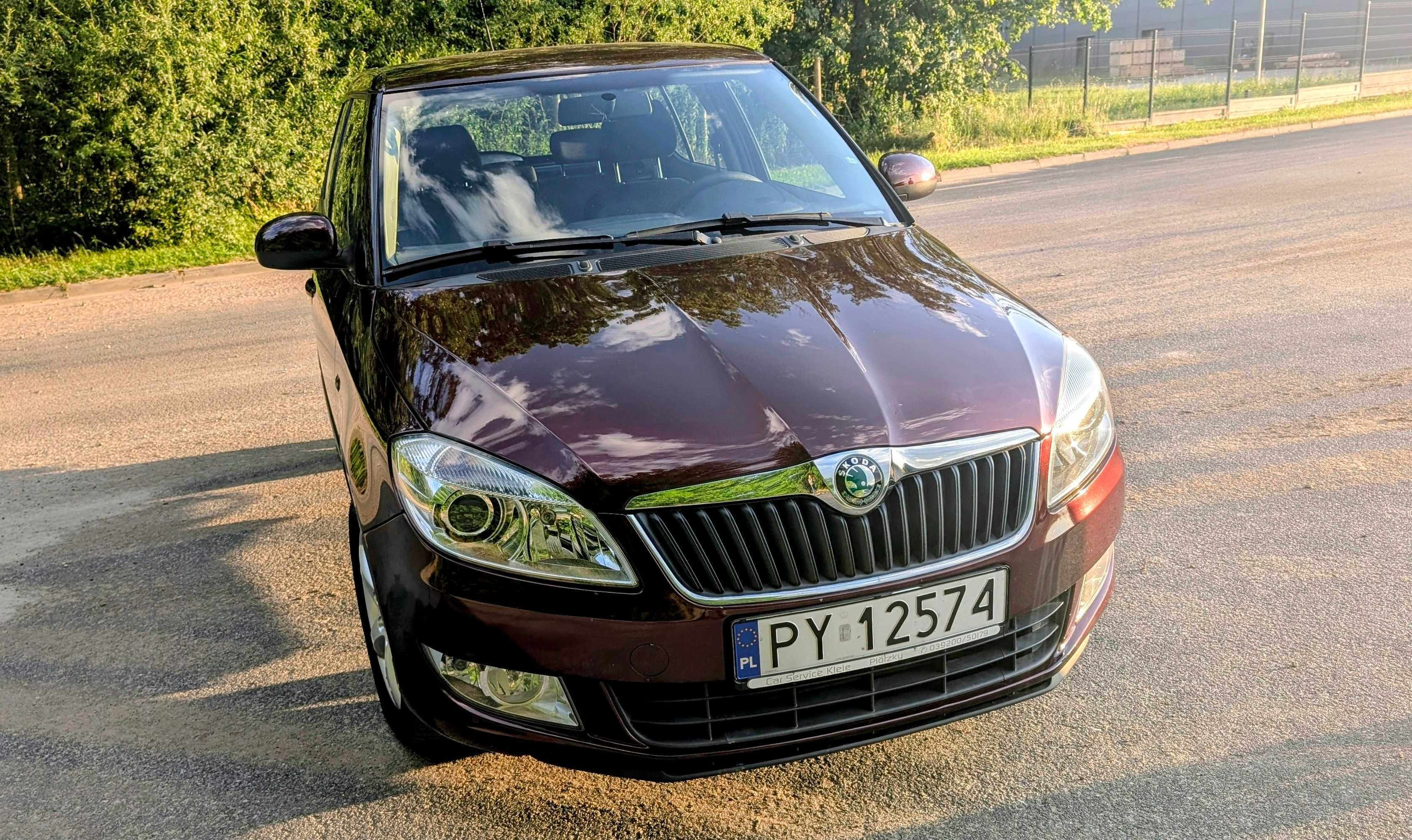 Skoda Fabia II super wyposażenie, zadbany