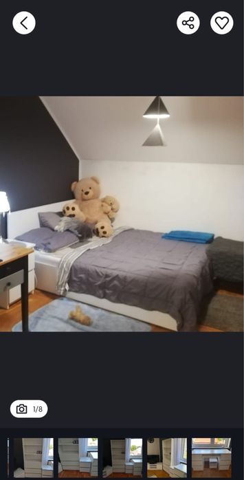 Łóżko sypialniane 160x200