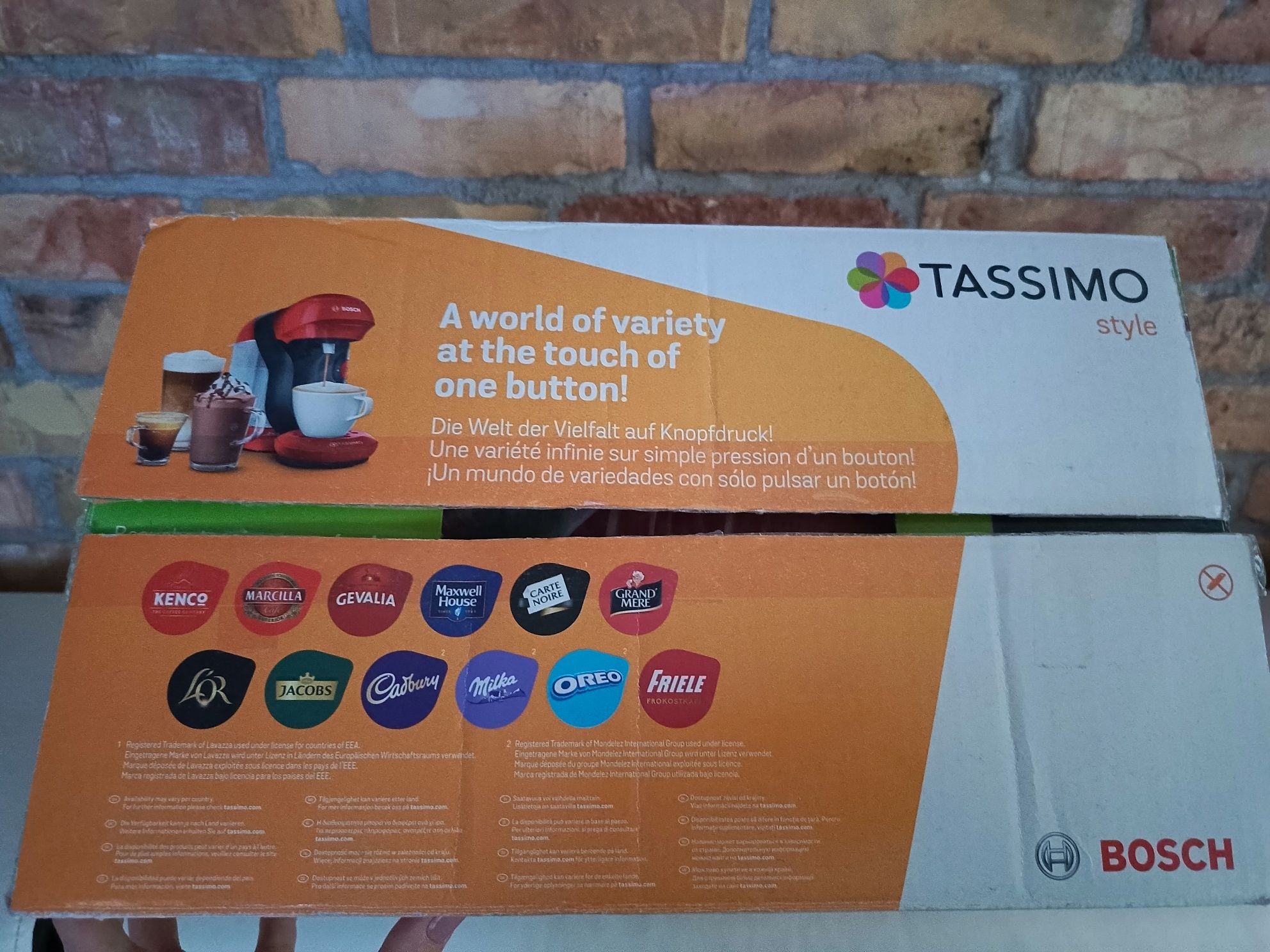 Express czerwony do kawy Bosch Tassimo XS