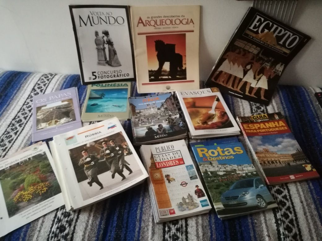 23 livros col Apache+133 fichas planeta Agostini+fascículos div v.p.in