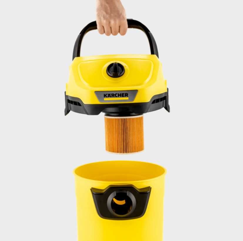 Nowy Mocny Odkurzacz Przemysłowy Karcher WD3 Popiół Kominek (PROMOCJA)