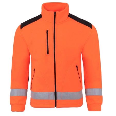 Polar Bhp bluza Odblaskowa Ostrzegawcza 350G Czerwony roz xxxl