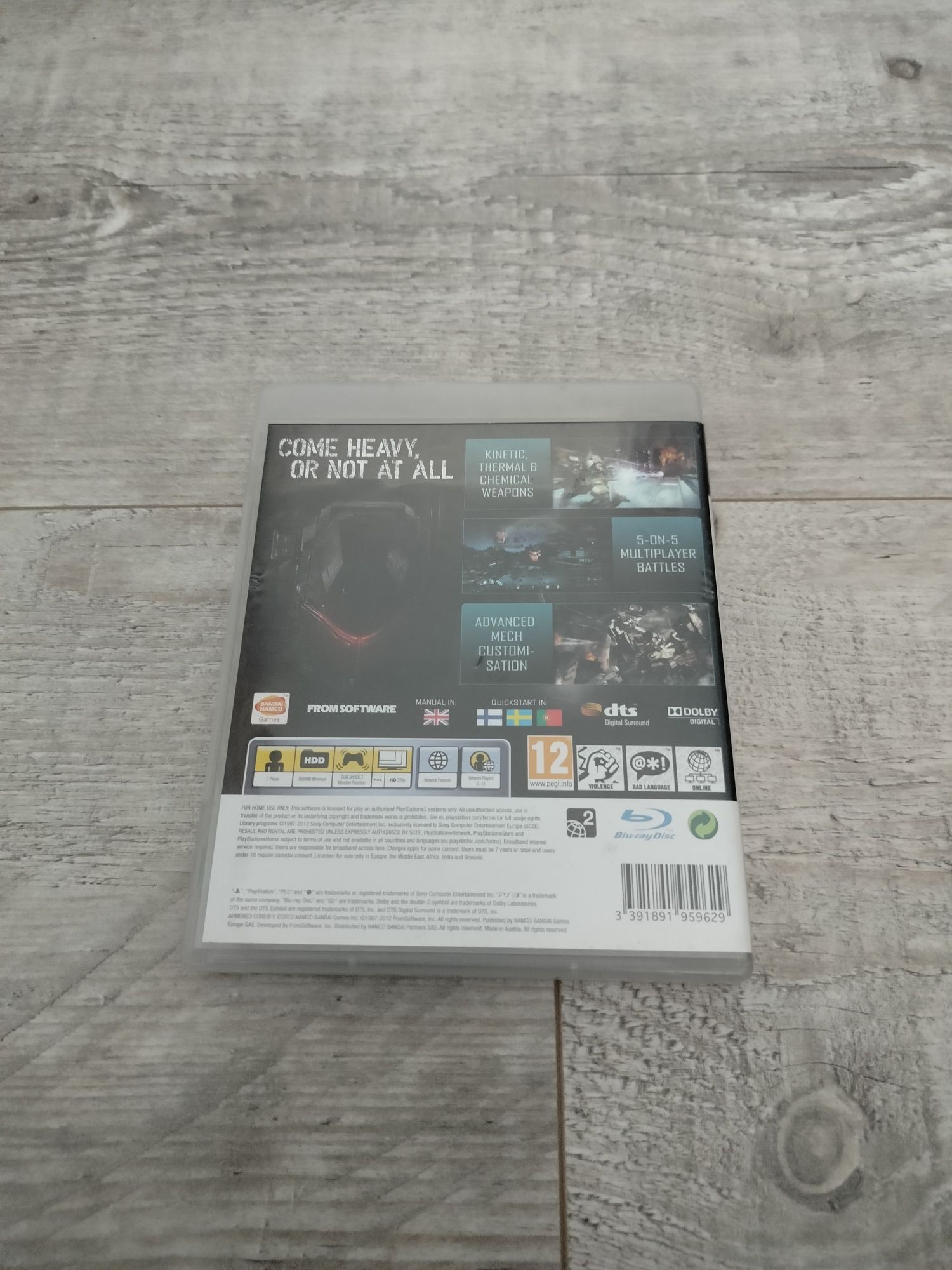 Gra armored core V ps3