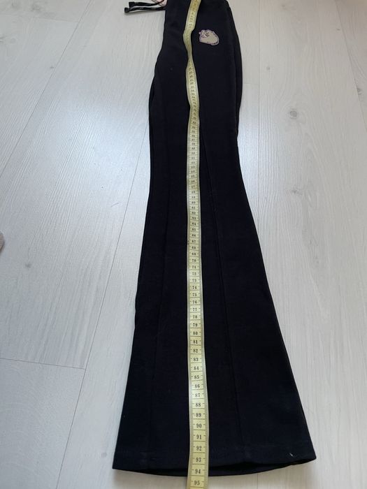 Штани клеш в рубчик