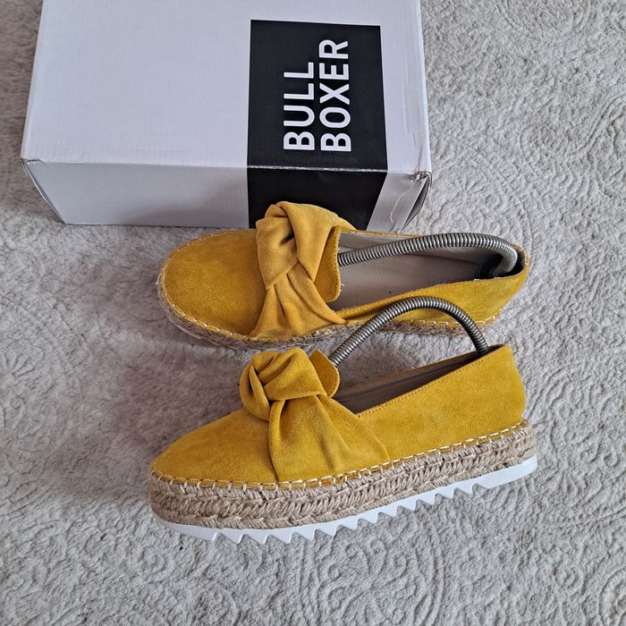 Espadryle żółte damskie Bullboxer 41
