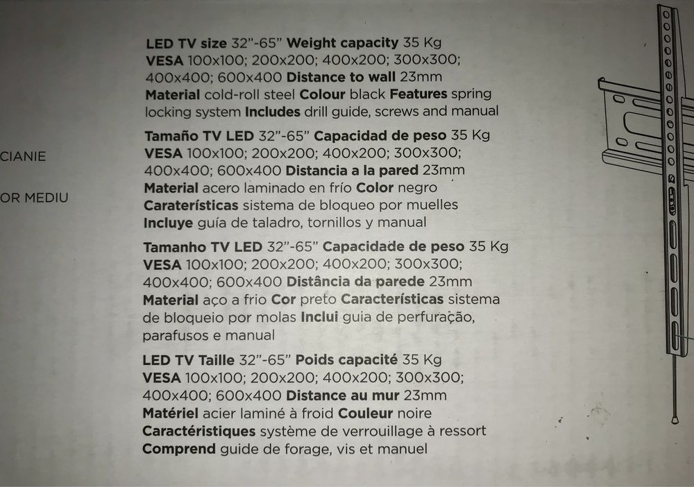 Suporte LCD Mitsai