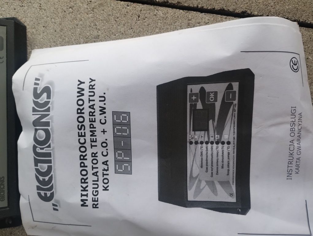 Sterownik pieca kotła Electronics sp-06 nowy