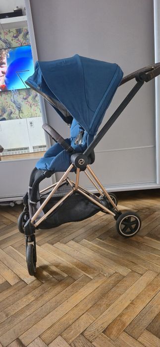 Cybex mios 2.0 mountain blue nowa tapicerka