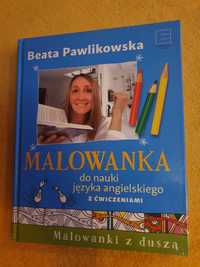 Beata Pawlikowska Malowanka do nauki j. angielskiego z ćwiczeniami